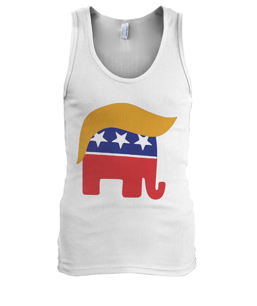 GOP donald trump republican elephant men's tank top