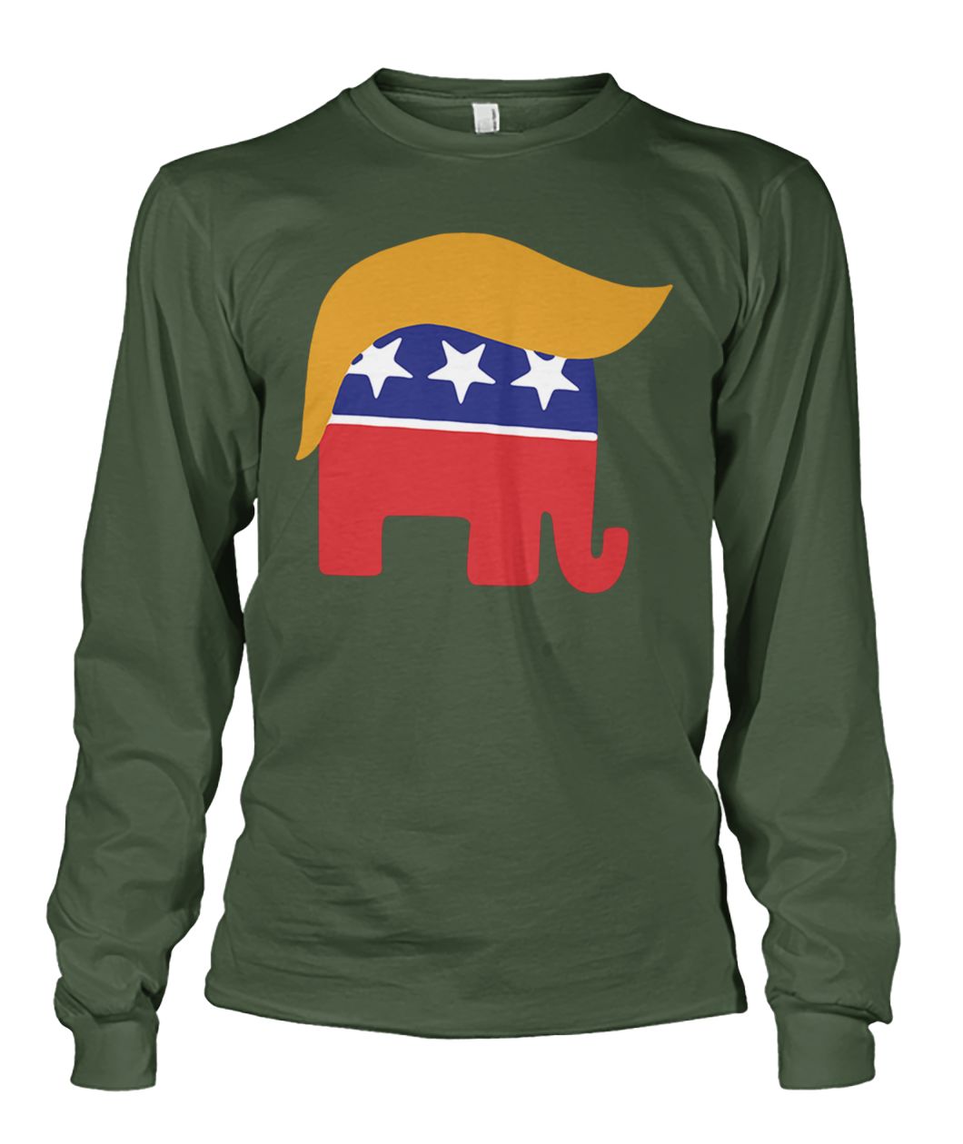 GOP donald trump republican elephant unisex long sleeve