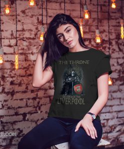 Game of thrones the throne belongs to liverpool shirt