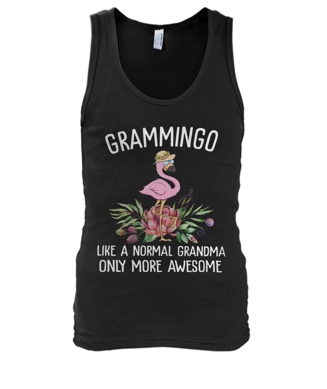 Grammingo like a normal grandma only more awesome men's tank top