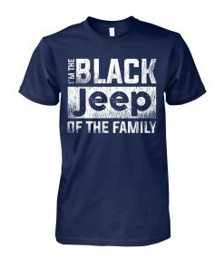 I'm the black jeep of the family unisex cotton tee