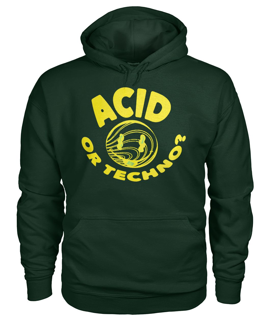Jauz acid or techno gildan hoodie