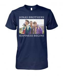 Jonas brothers happiness begins unisex cotton tee