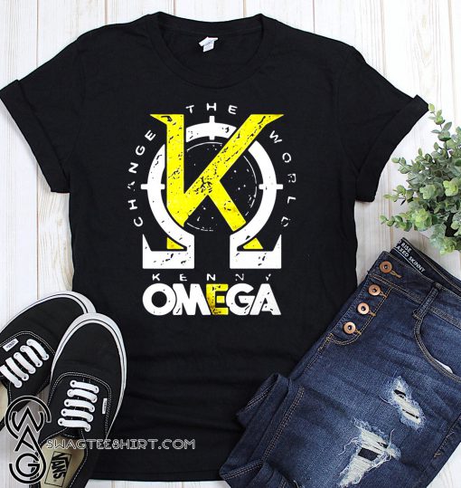 Kenny omega change the world shirt