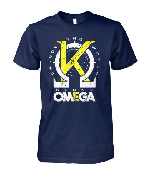 Kenny omega change the world unisex cotton tee