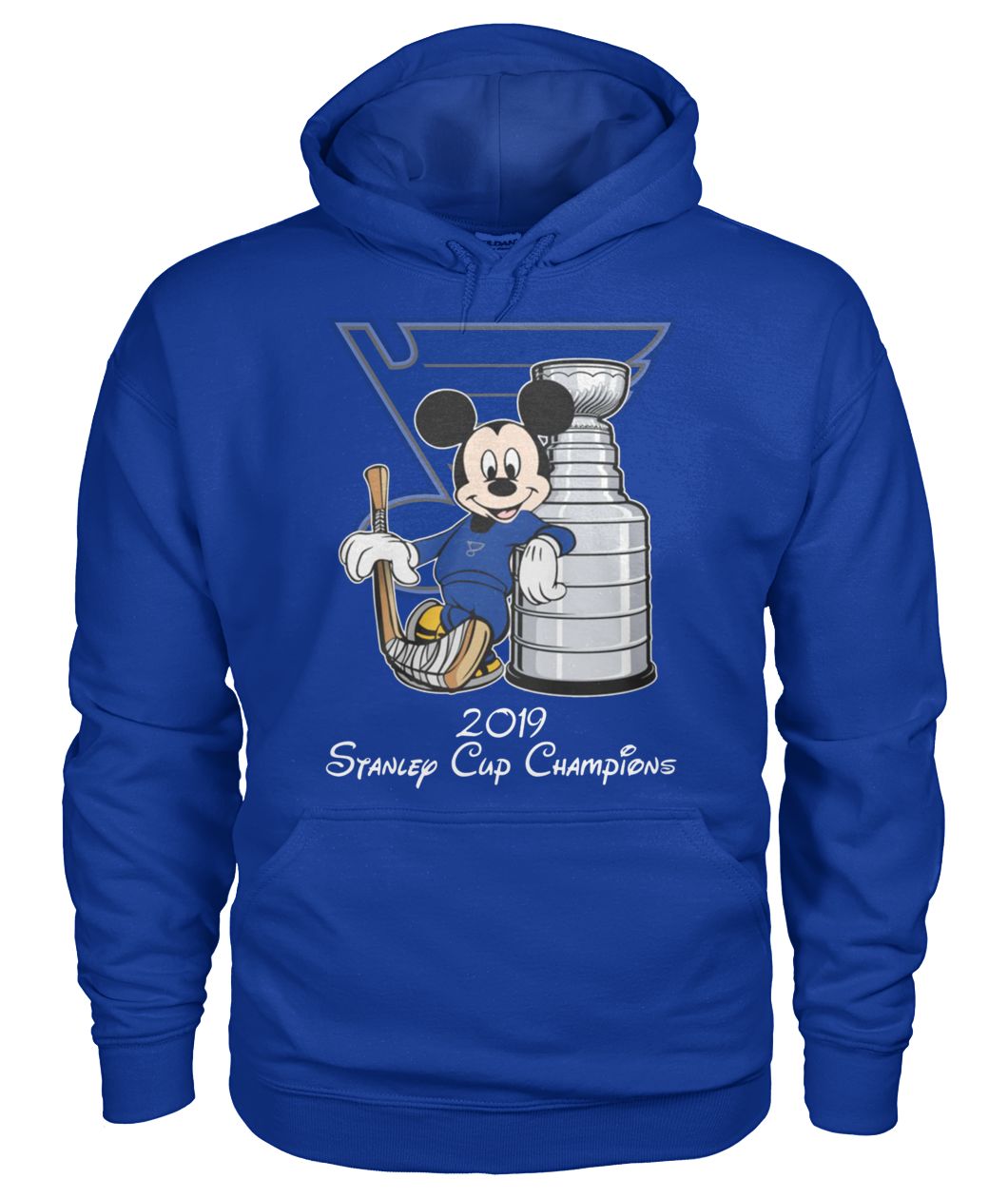 Mickey mouse st louis blues 2019 Stanley cup champions gildan hoodie