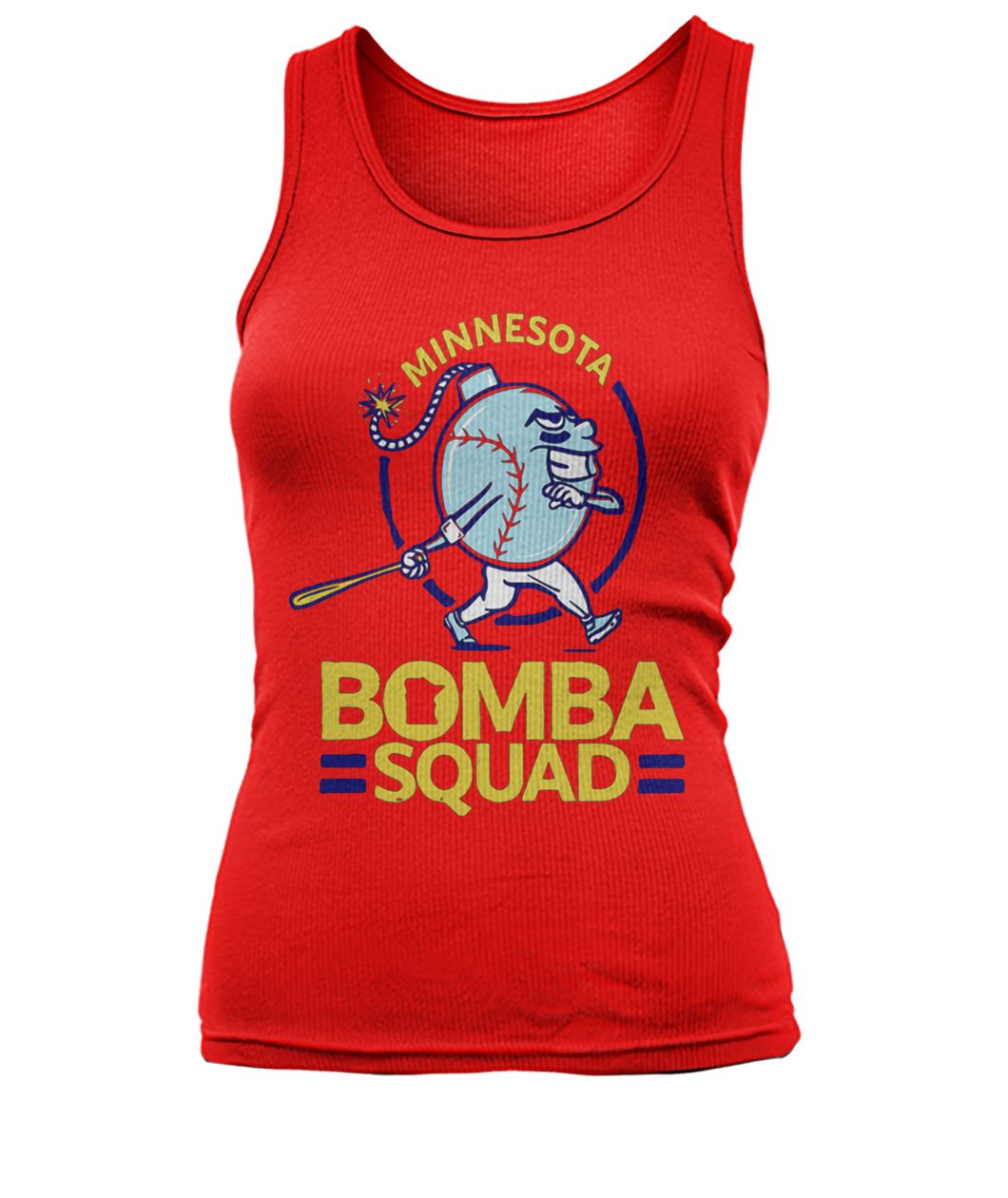Minnesota bomba squad women's tank top