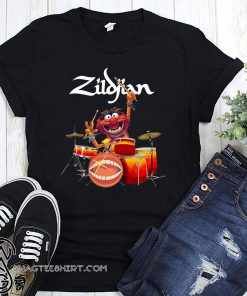 Muppets animal drummer zildjian shirt