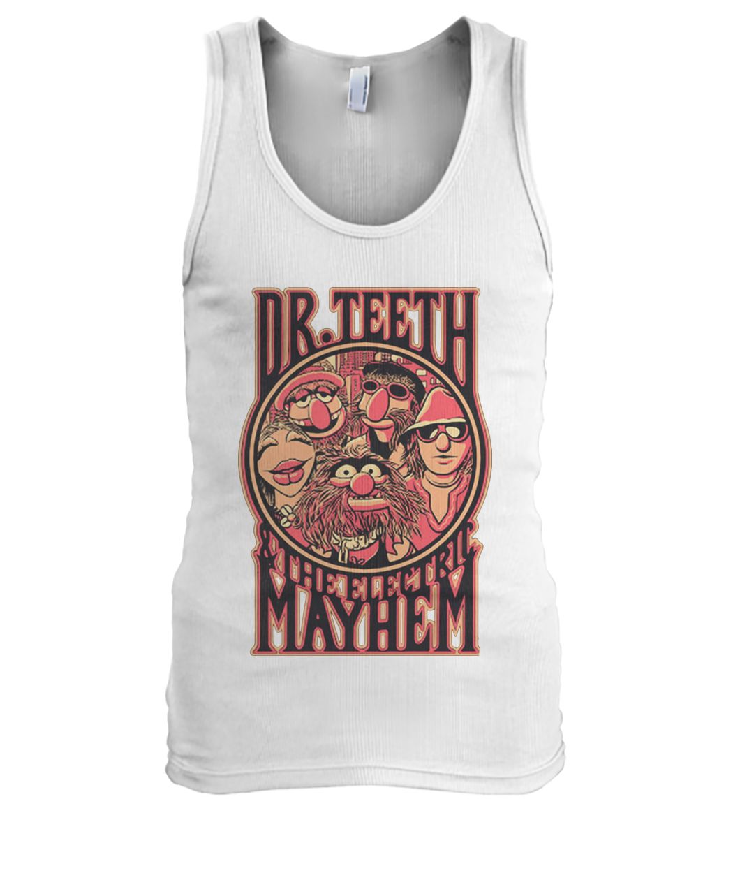 Muppets show dr. teeth and the electric mayhem men's tank top