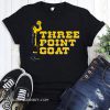 NBA steph curry three point goat golden state warriors shirt