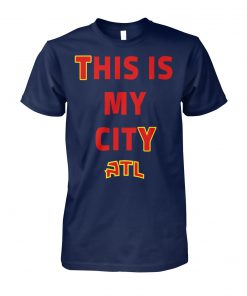 NBA trae young this is my city ATL unisex cotton tee