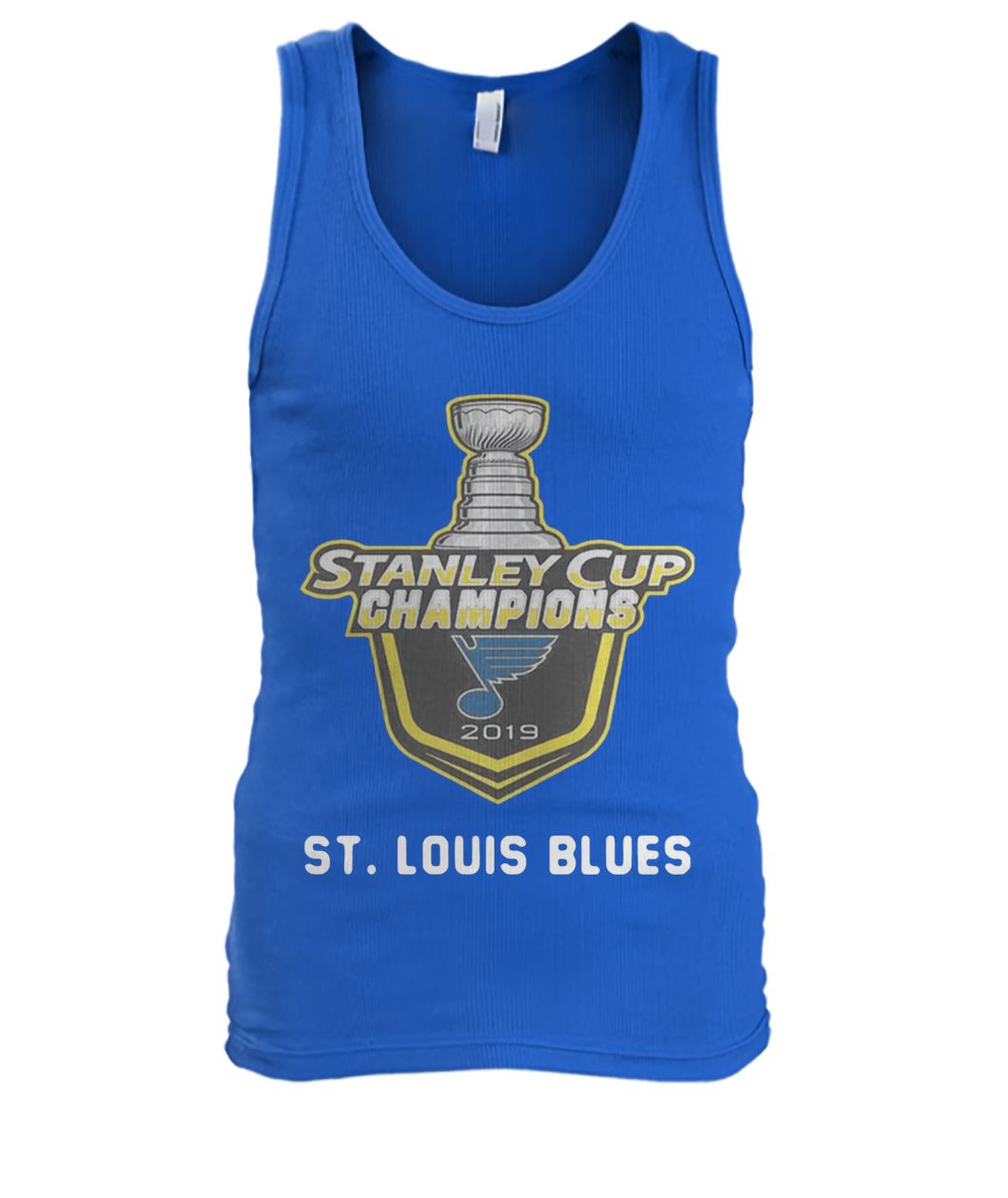 NHL st louis blues stanley cup champions 2019 men's tank top