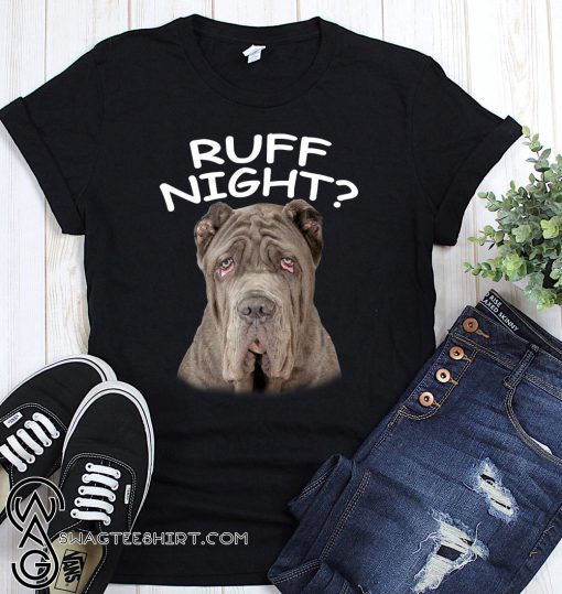Neapolitan mastiff ruff night shirt