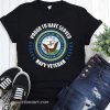 Proud to have served navy veteran shirt