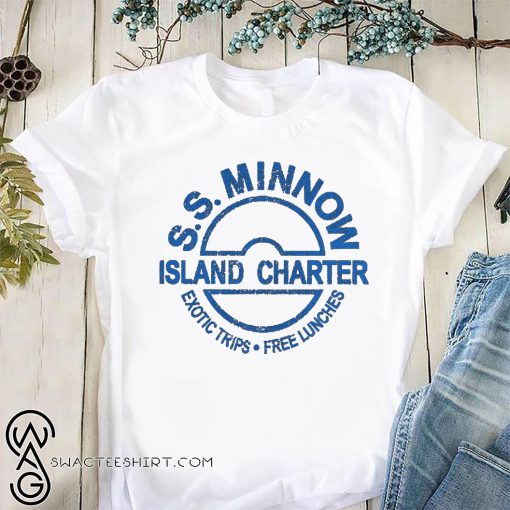 SS minnow island charter exotic trips free lunches shirt