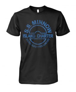 SS minnow island charter exotic trips free lunches unisex cotton tee