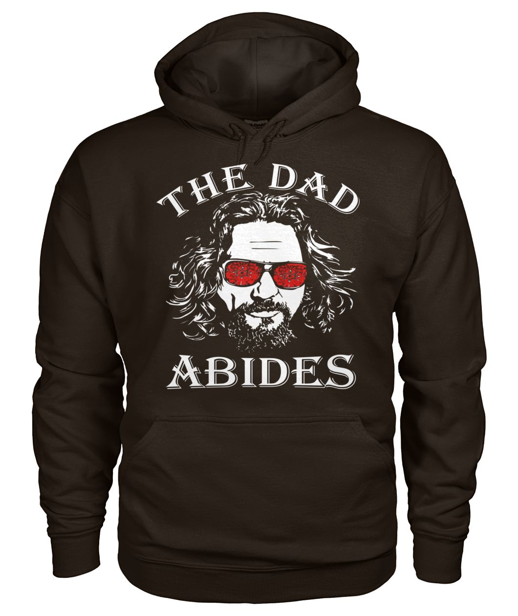 The dad abides gildan hoodie