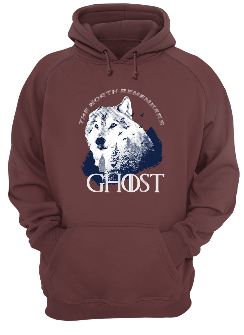 The north remember ghost game of thrones hoodie