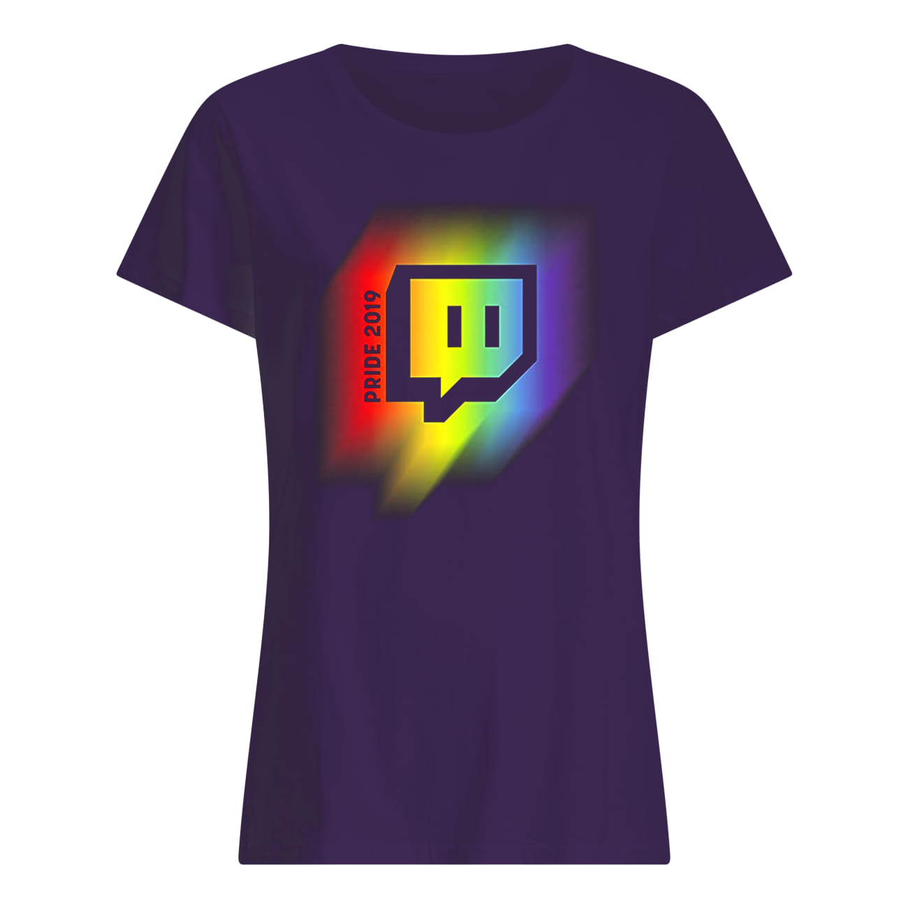 Twitch unisex gay pride 2019 lady shirt