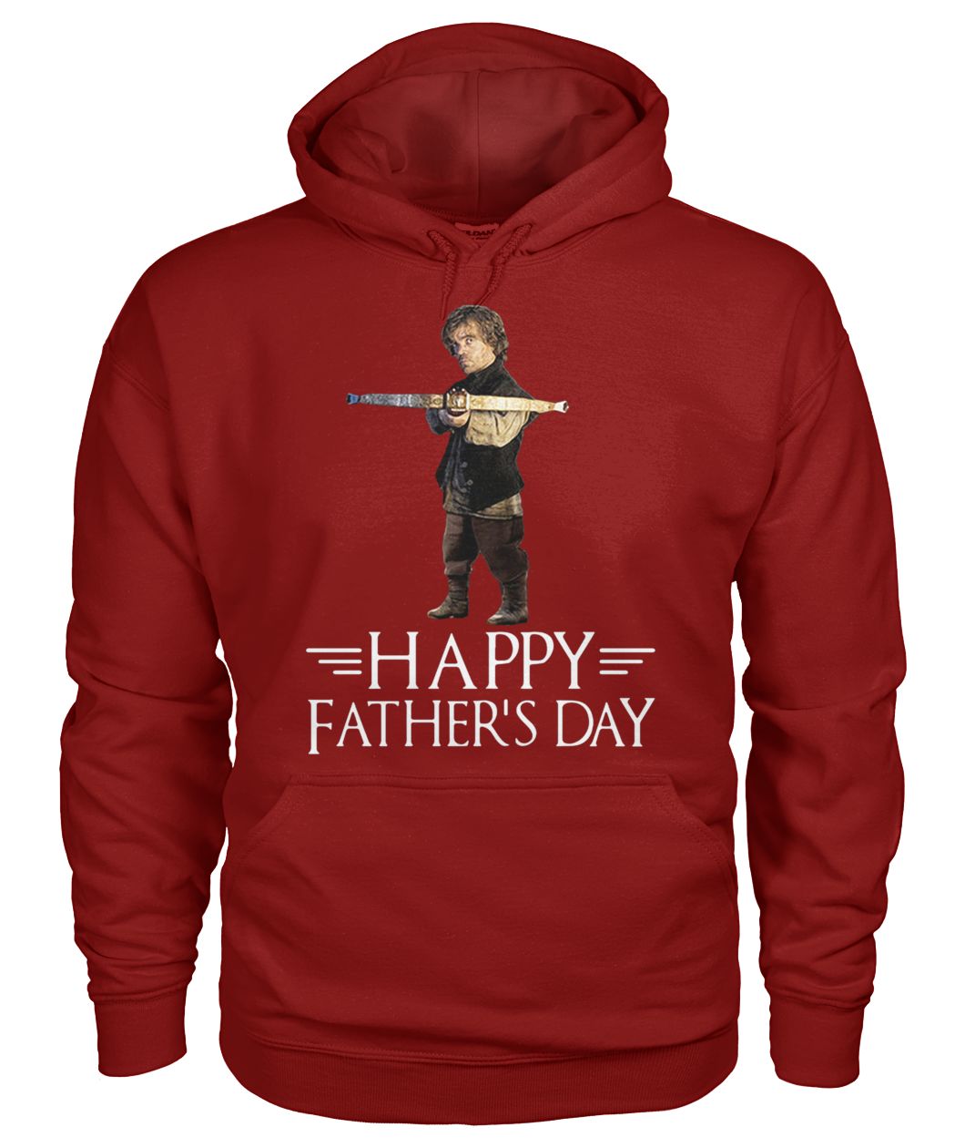 Tyrion lannister killing father happy father's day game of thrones gildan hoodie