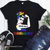 Unbreakable human right gay les pride rainbow shirt