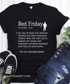 Veteran red friday definition shirt