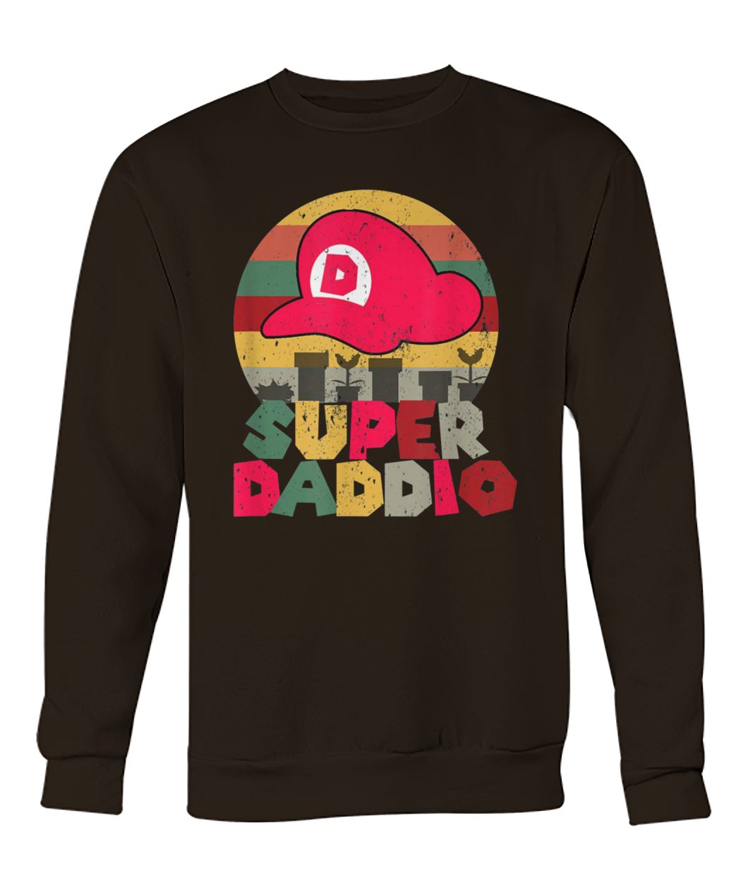 Vintage super daddio crew neck sweatshirt