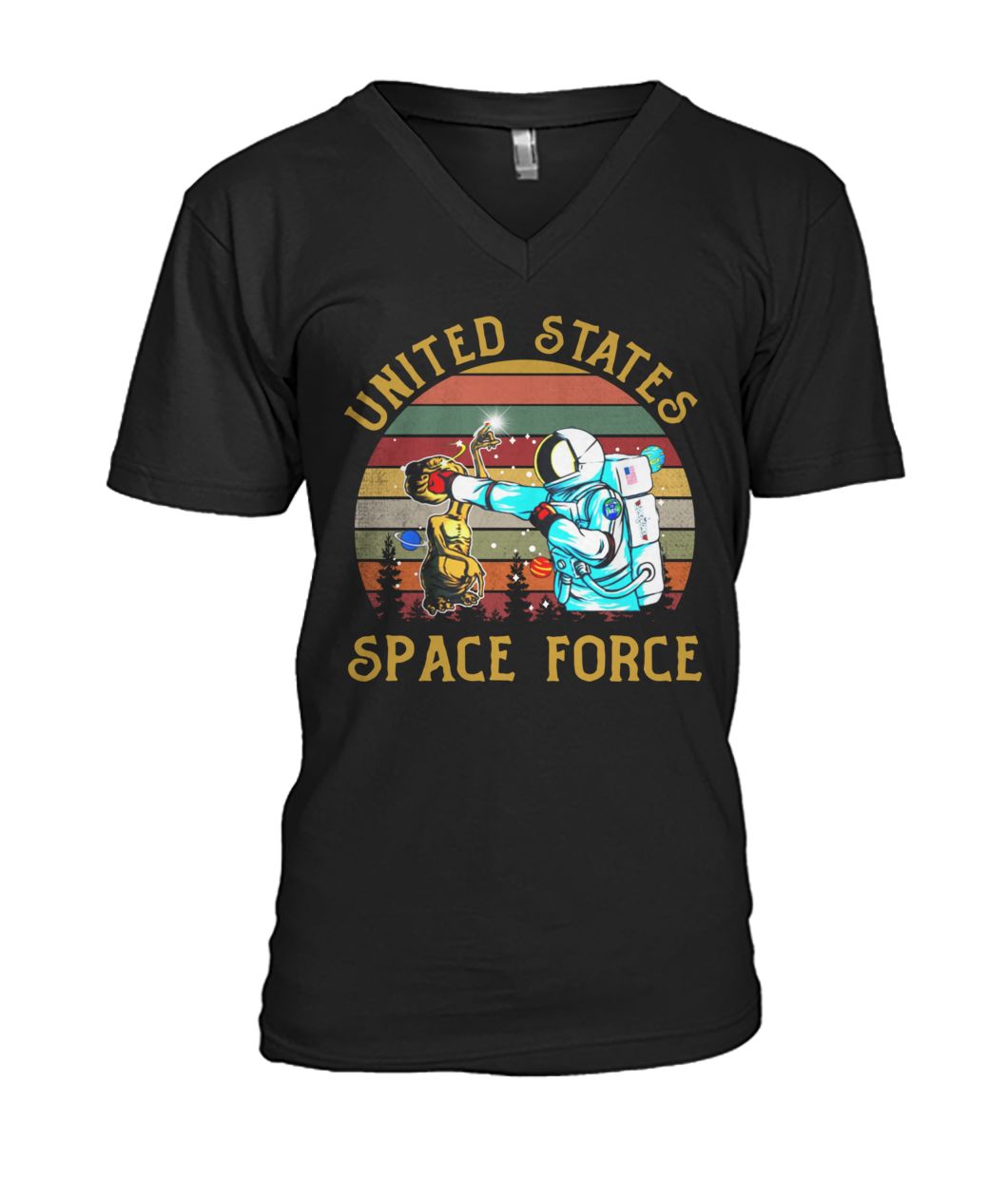 Vintage united states space force mens v-neck