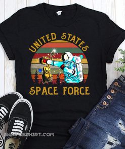 Vintage united states space force shirt