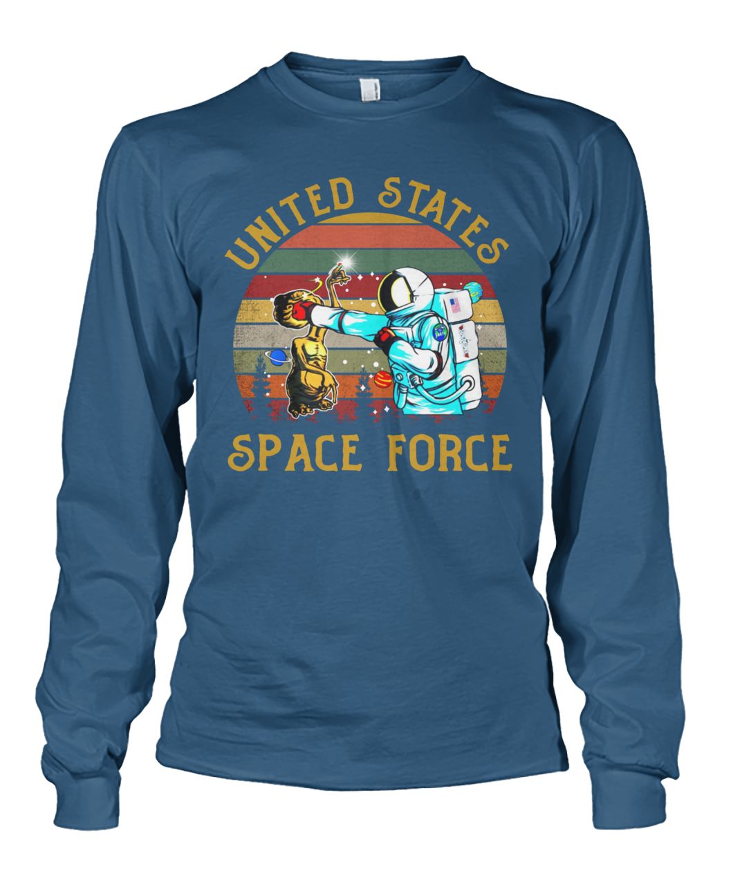 Vintage united states space force unisex long sleeve