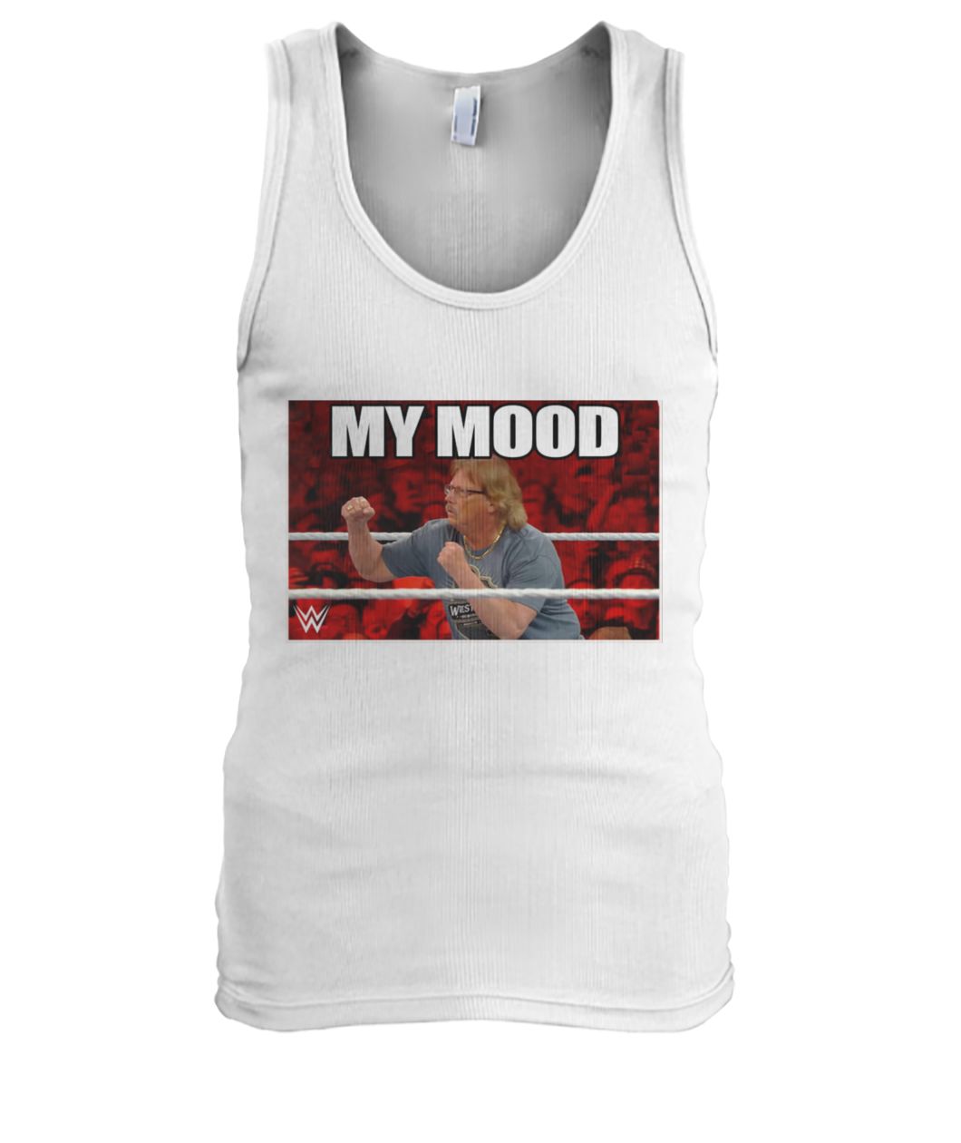 WWE the miz's dad my mood men's tank top