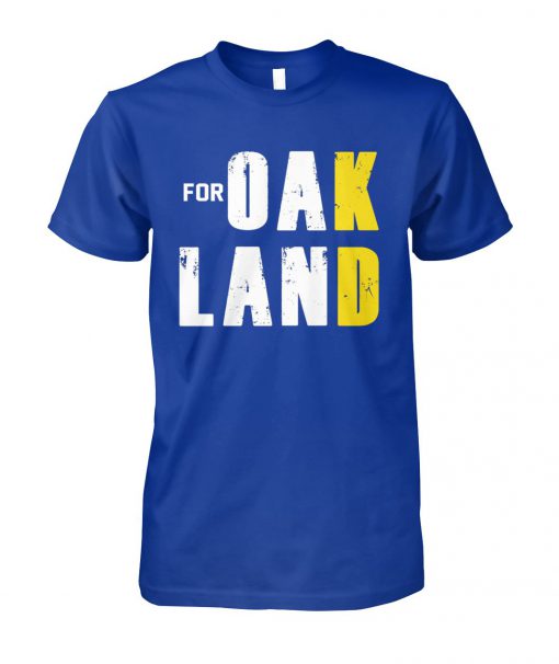 Warriors for oakland for KD unisex cotton tee