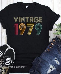 40th birthday vintage 1979 shirt