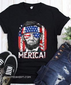4th of july merica abe lincoln shirt