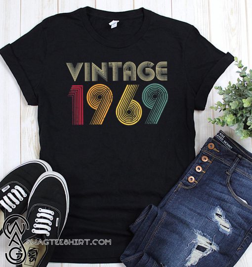 50th birthday vintage 1969 shirt
