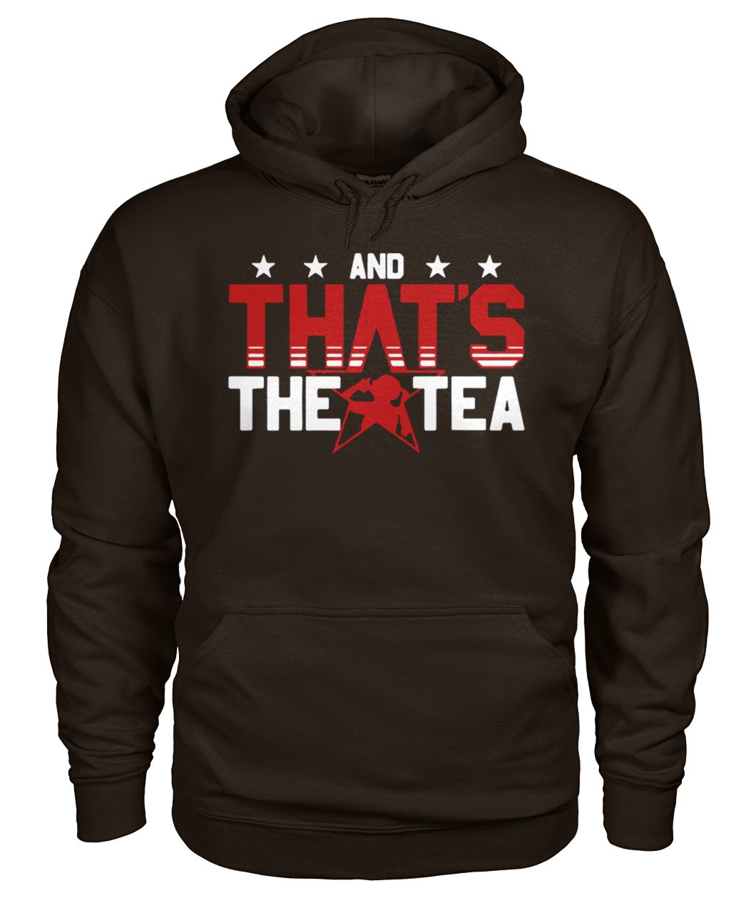 Alex Morgan and that's the tea gildan hoodie