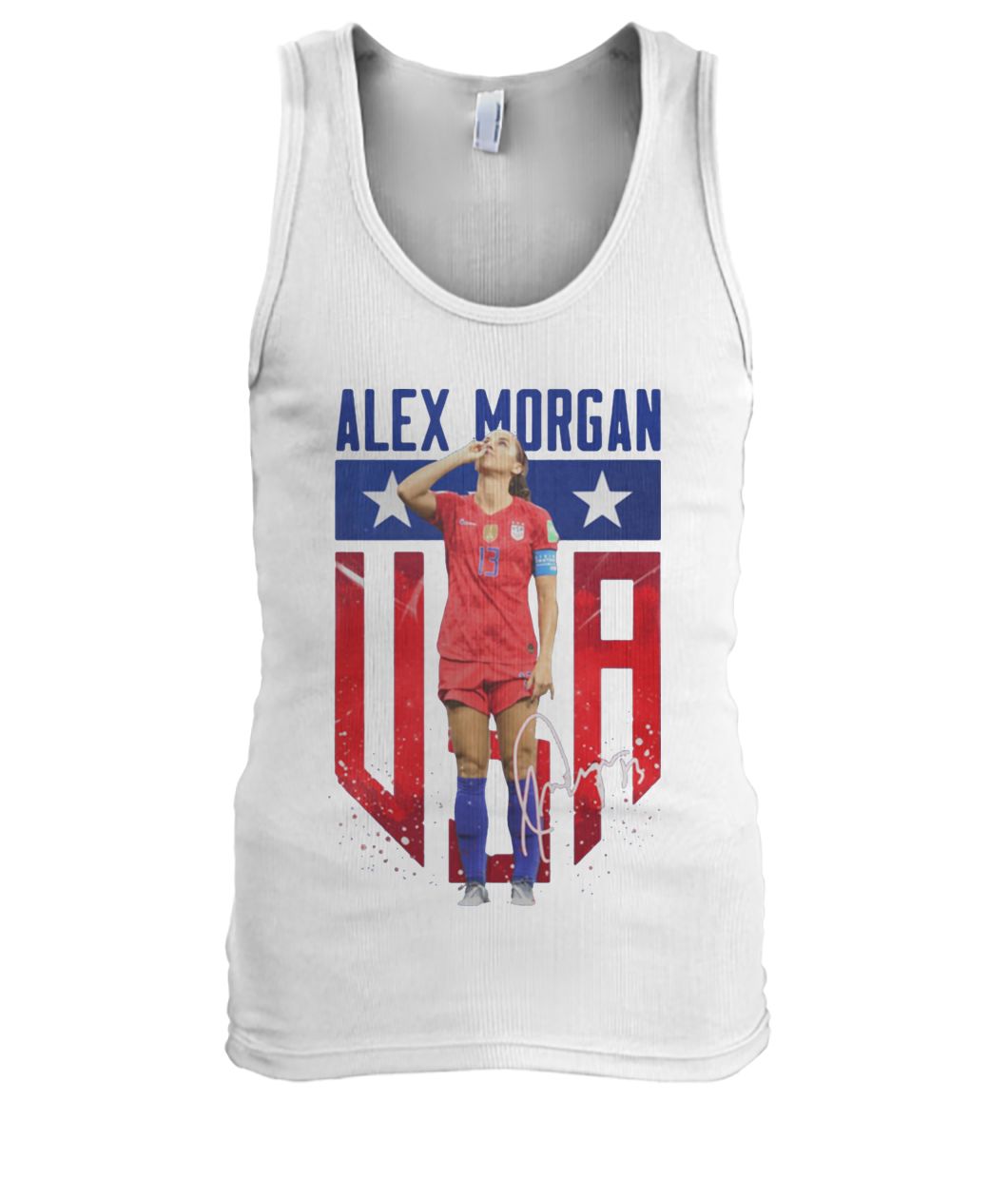Alex morgan US women’s world cup trolling england iconic celebration men's tank top