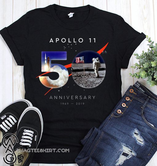 Apollo 11 50th anniversary moon landing 1969-2019 shirt