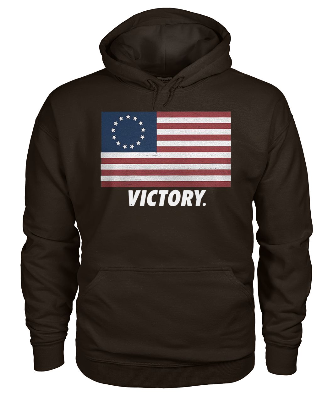 Betsy ross flag the first american flag victory gildan hoodie
