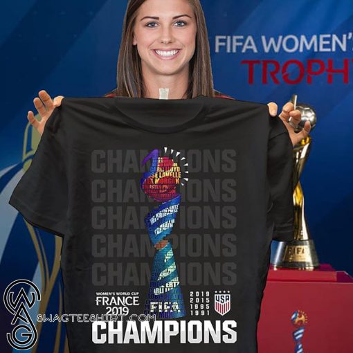 Champions USA women's world cup france 2019 shirt