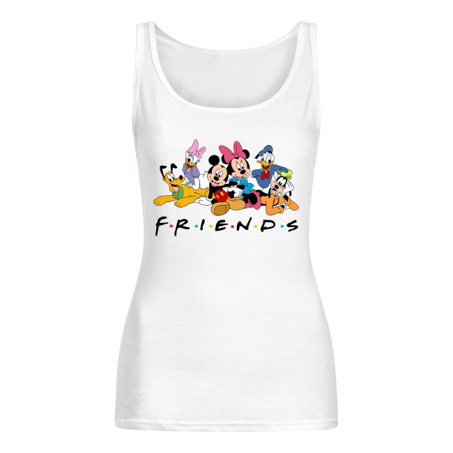 Disney character mickey mouse and friends women's tank top