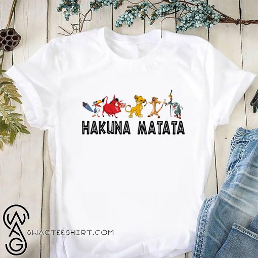 Disney the lion king hakuna matata shirt