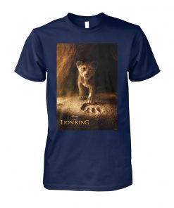 Disney the lion king live action simba paw fill movie poster unisex cotton tee