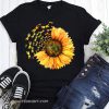 Dragonfly sunflower shirt