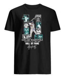 Edgar martinez 11 seattle al 1987-2004 hall of fame men's shirt