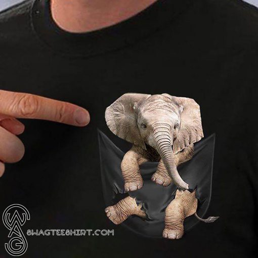 Elephant in pocket shirt