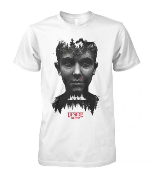 Eleven stranger things the upside down unisex cotton tee