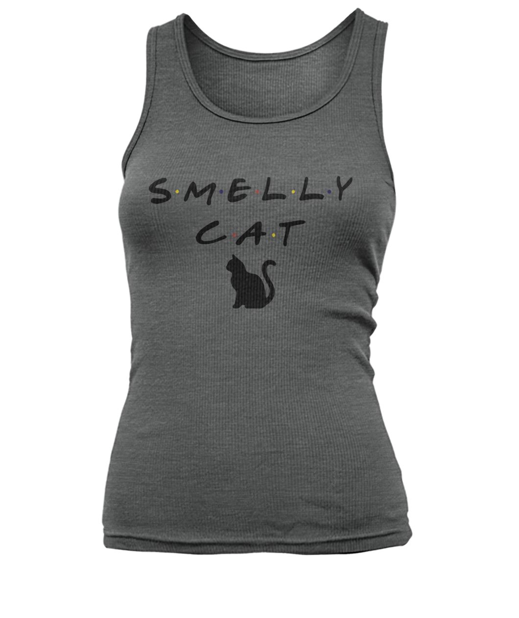 Friends show smelly cat women's tank top