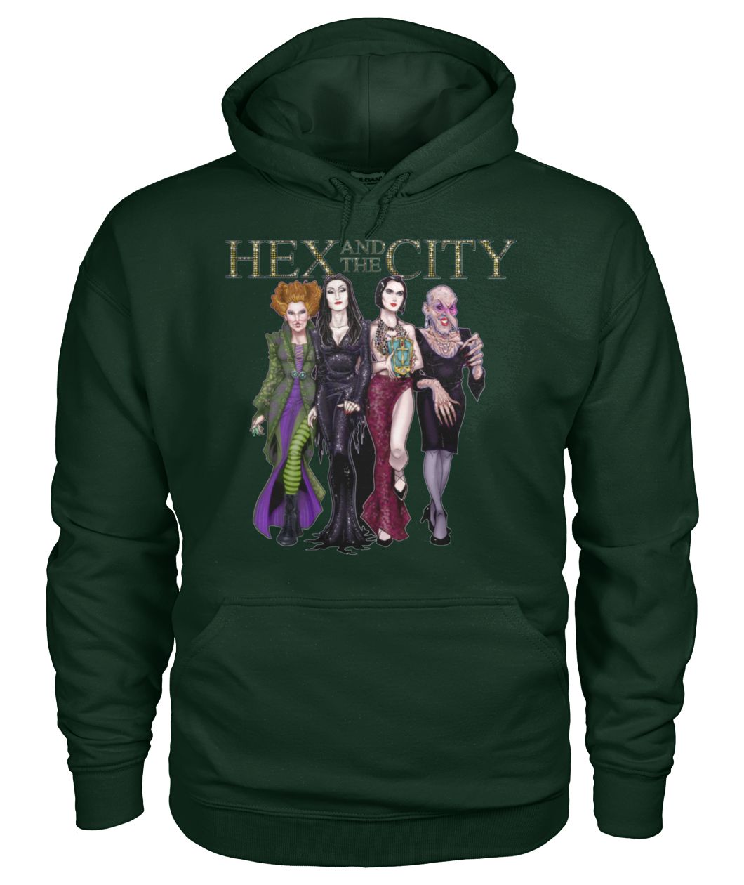 Hex and the city gildan hoodie