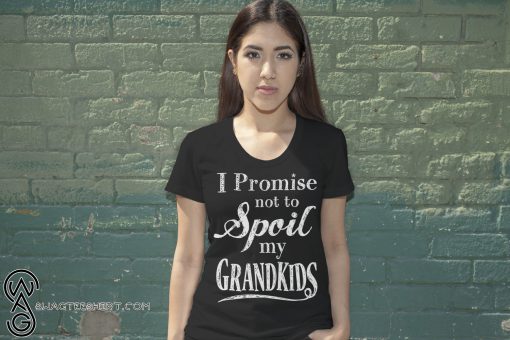 I promise not to spoil my grandkids shirt